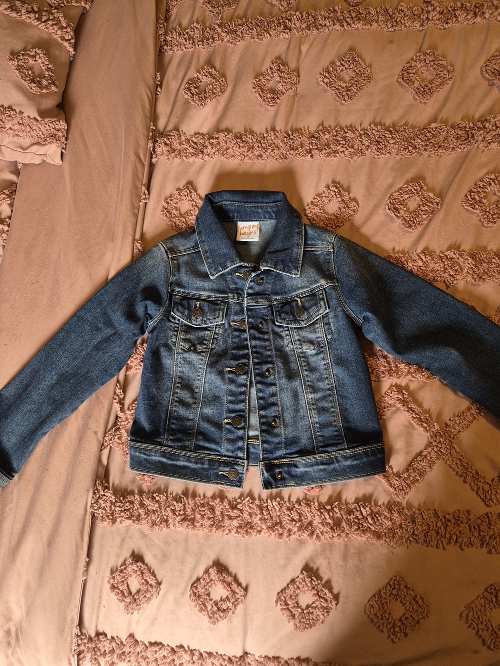 jumping beans Dark Blue Denim Jean Jacket for Kids